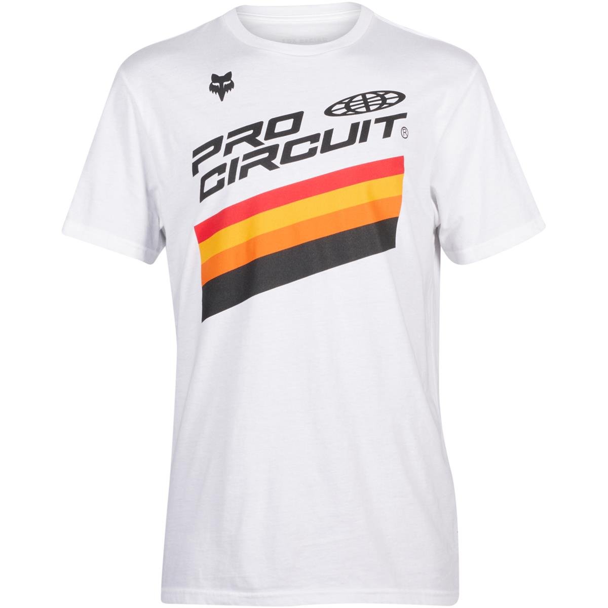 Fox T-Shirt Race Pro Circuit - Optical White