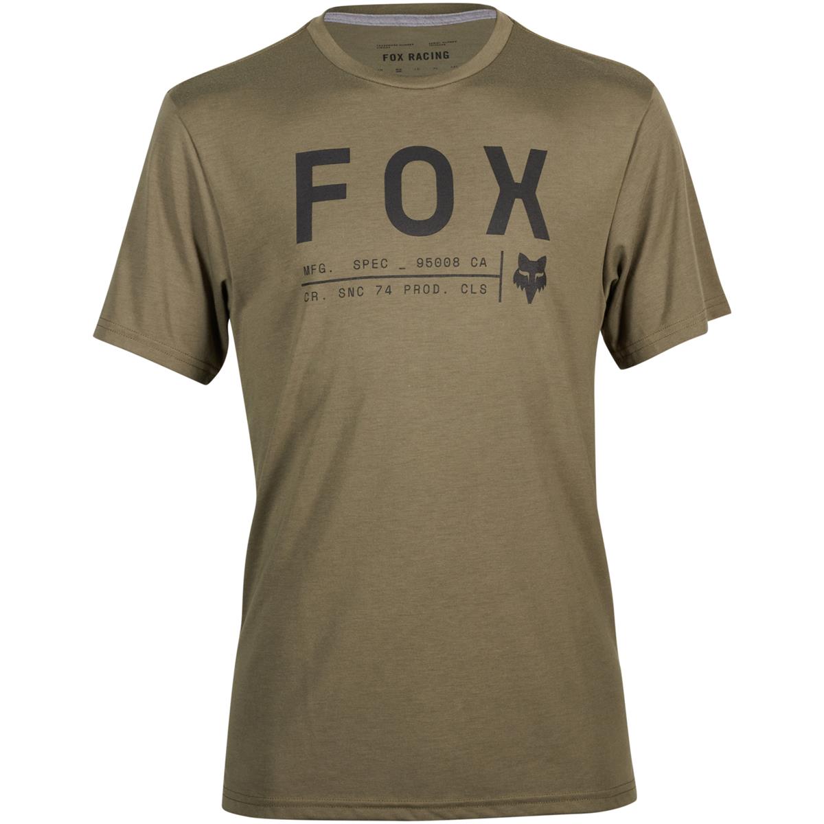 Fox T-Shirt technice Core Non Stop - Verde Oliva