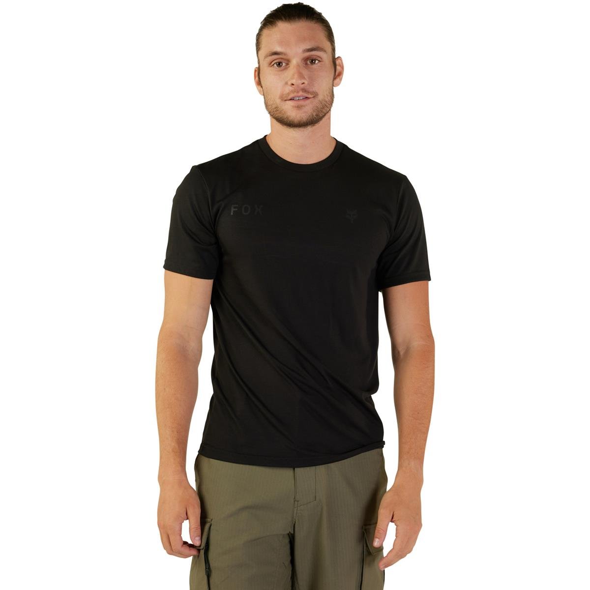 Fox T-Shirt Core Wordmark - Black