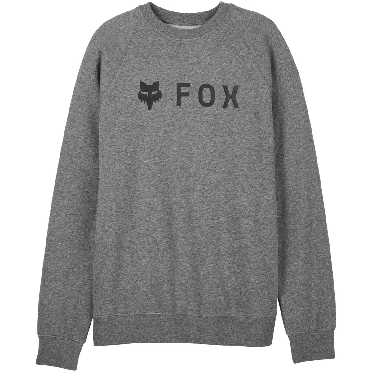 Fox Fleece-Pullover Core Absolute Crew - Heather Graphite