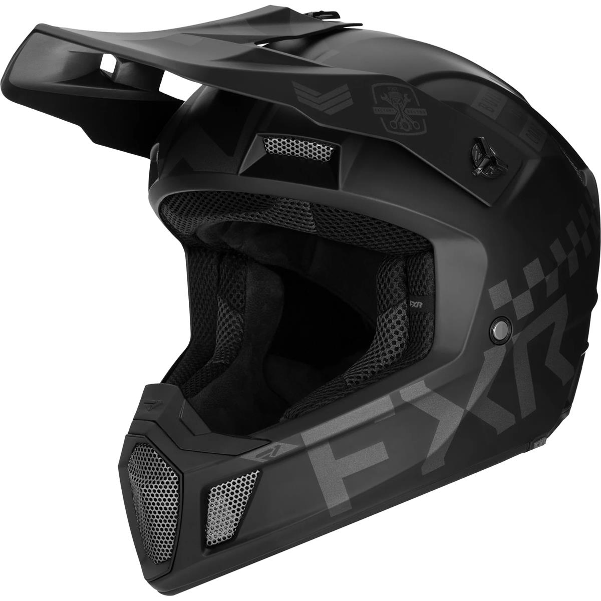 FXR MX Helmet Clutch Gladiator Black Ops