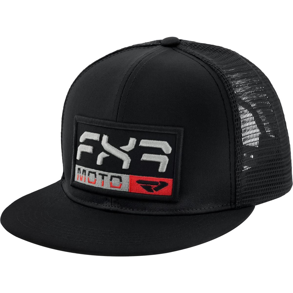 FXR Snapback Cap Moto Black/Red