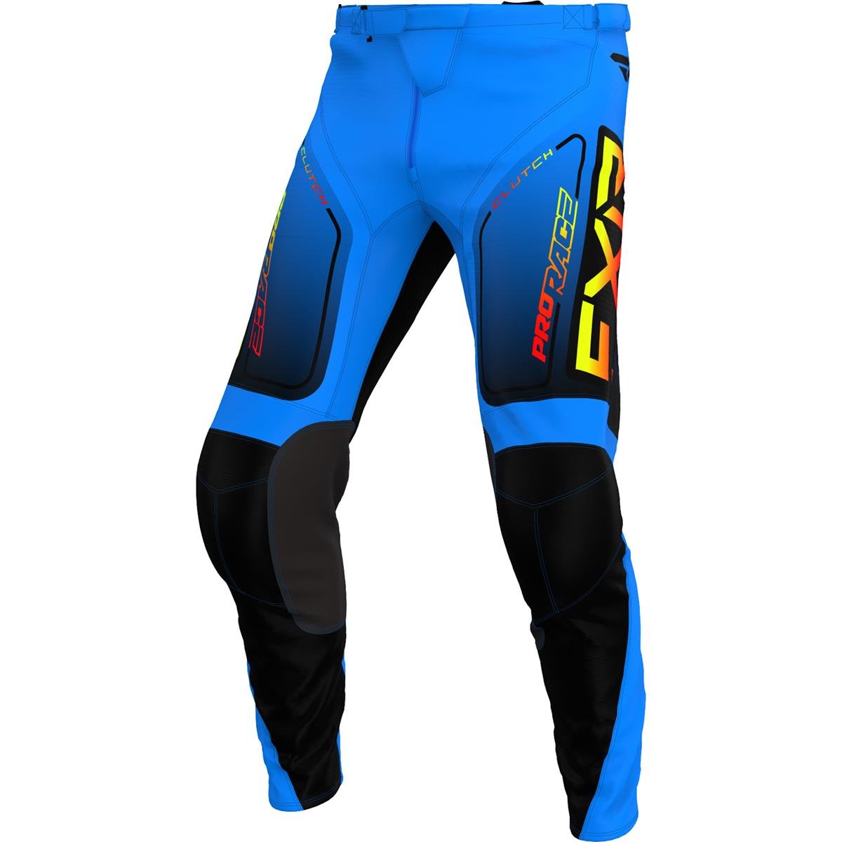 FXR Kids MX Pants Clutch Blue/Inferno