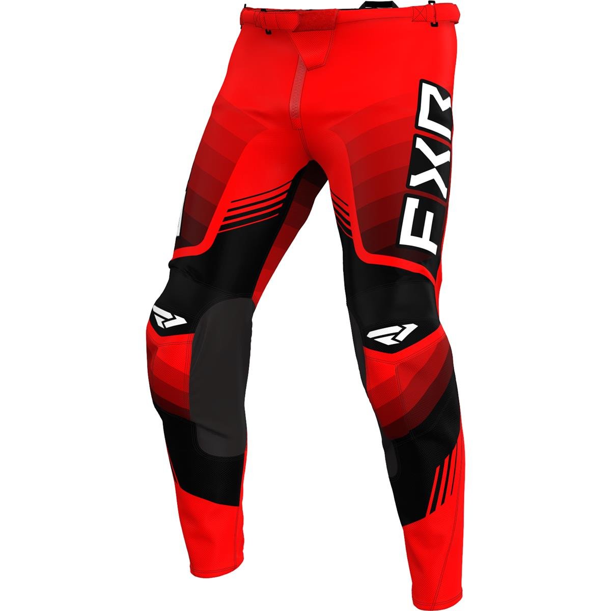 FXR Pantaloni MX Clutch Pro Rosso/Nero