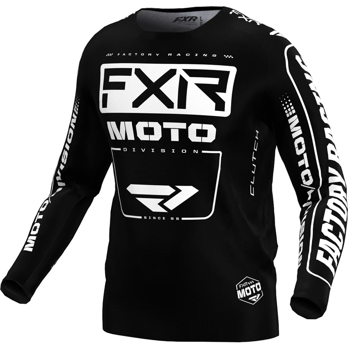 FXR MX Jersey Clutch Black/White