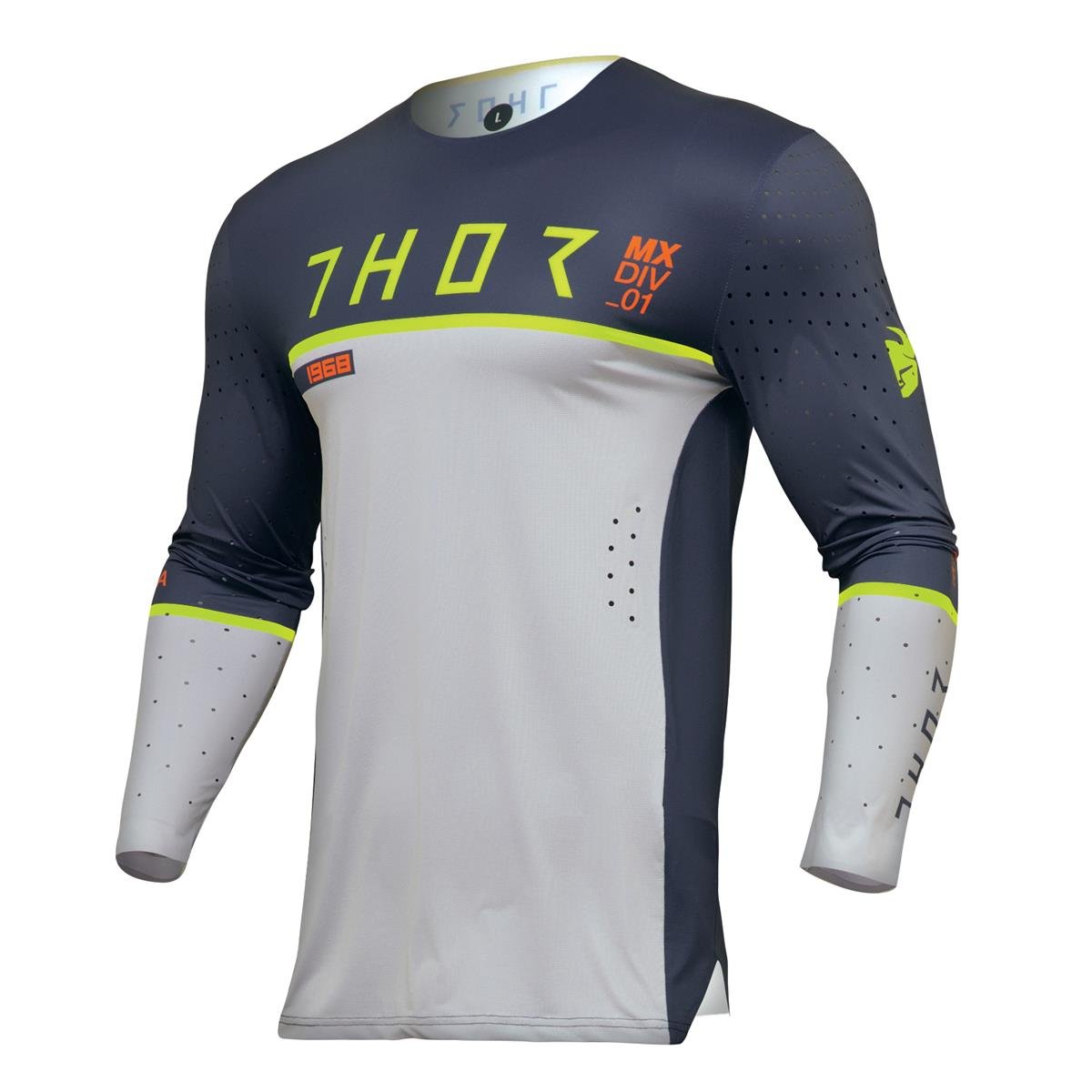 Thor Maillots MX Prime Ace - Midnight/Gris