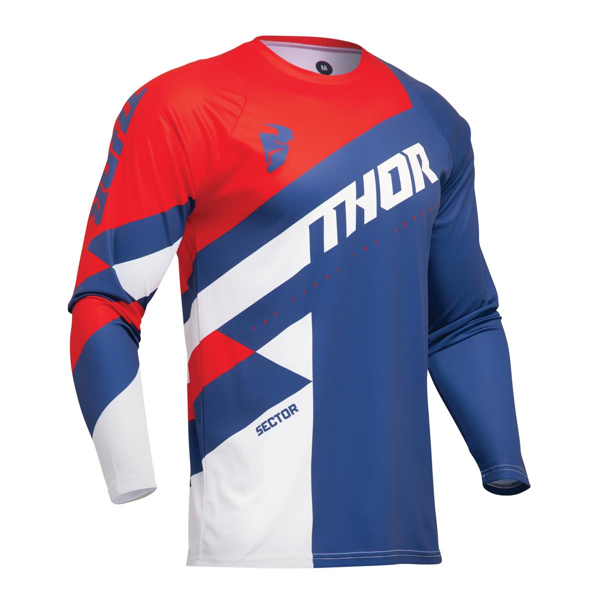 Thor Maglie MX Sector Navy/Rosso