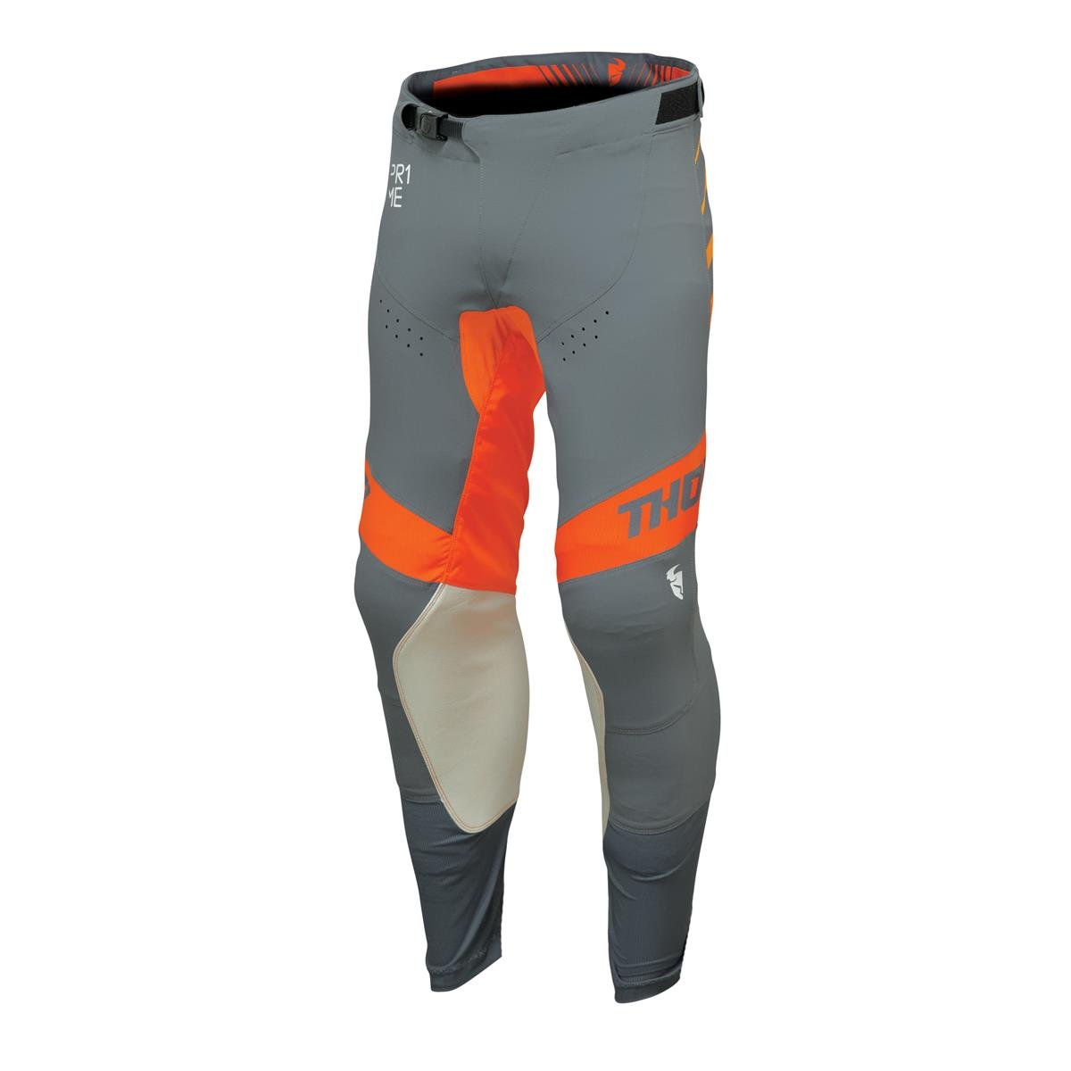Thor Pantaloni MX Prime Analog - Charcoal/Arancione