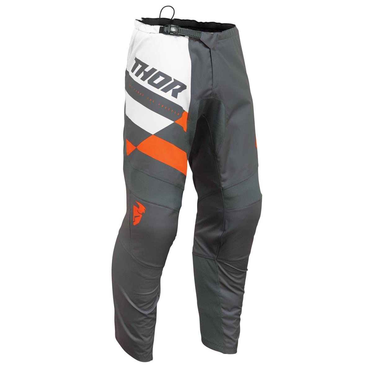 Thor MX Pants Sector Charcoal/Orange