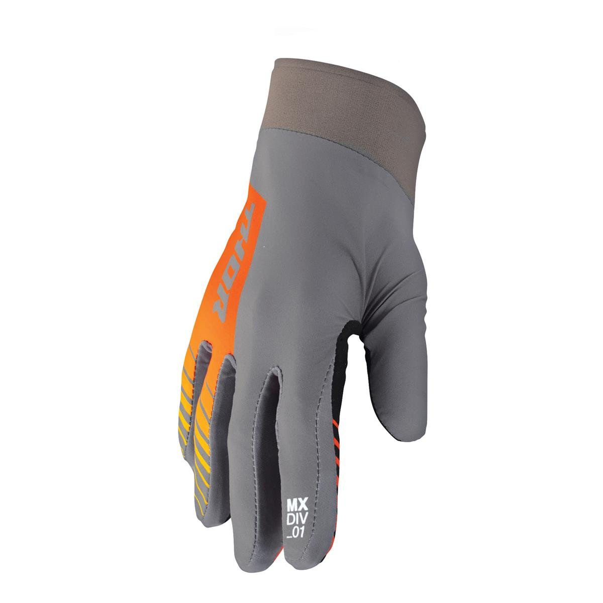 Thor Gloves Agile Analog - Charcoal/Orange