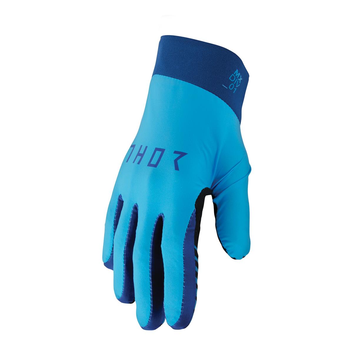 Thor Gloves Agile Solid - Blue/Navy