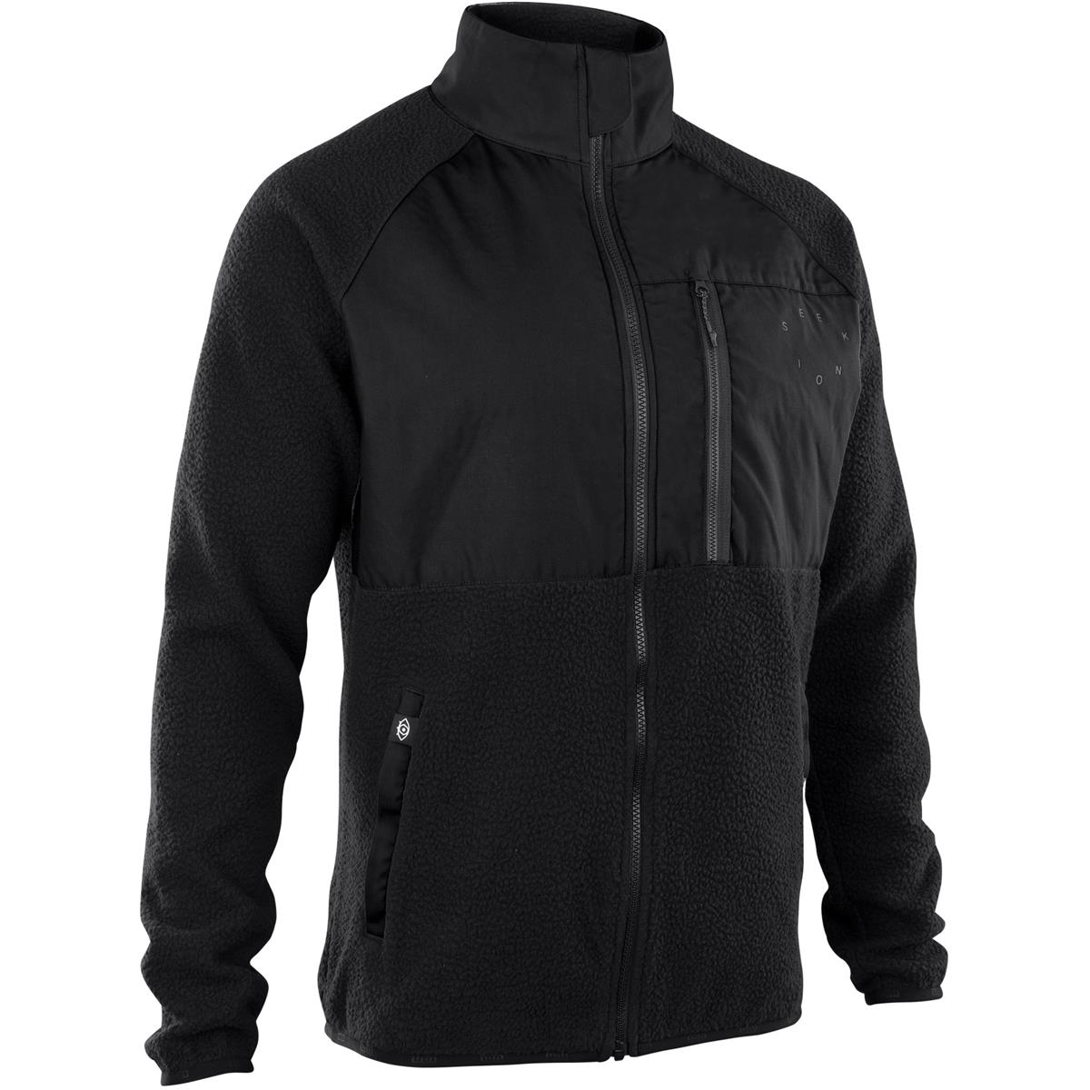 ION MTB Jacket Fleece Seek Amp Black