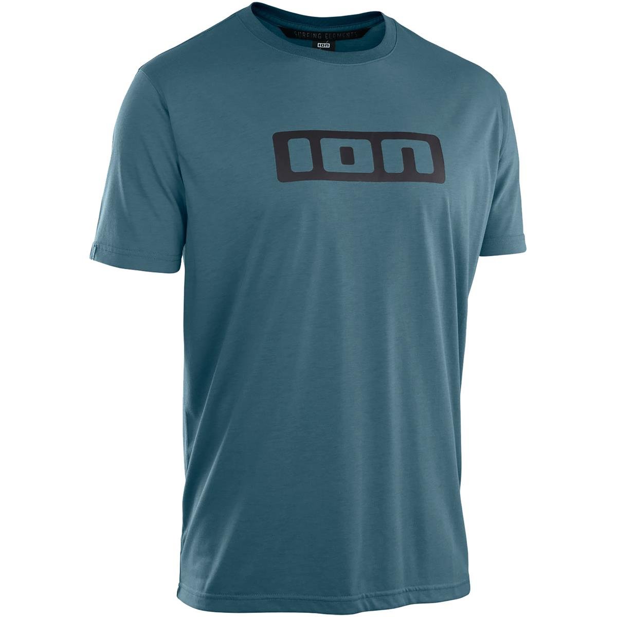 ION MTB Jersey Short Sleeve Logo DR Cosmic Blue