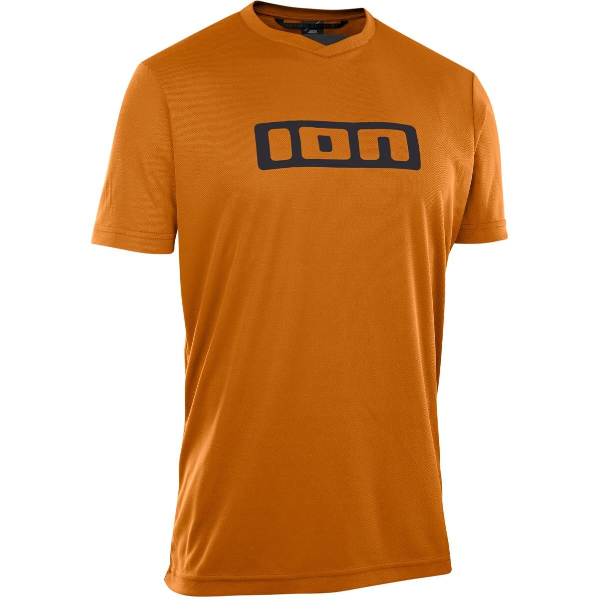 ION MTB Jersey Short Sleeve Logo Rocky Orange