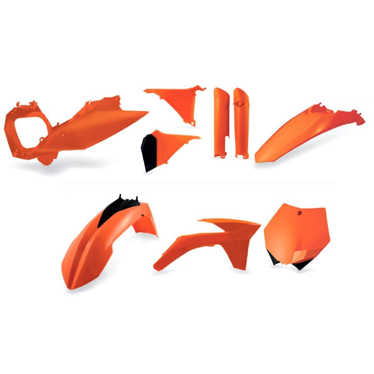 Acerbis Kit Plastiche completo Full-Kit KTM SX 125/150/250 2012, SX-F 11-12, Arancione