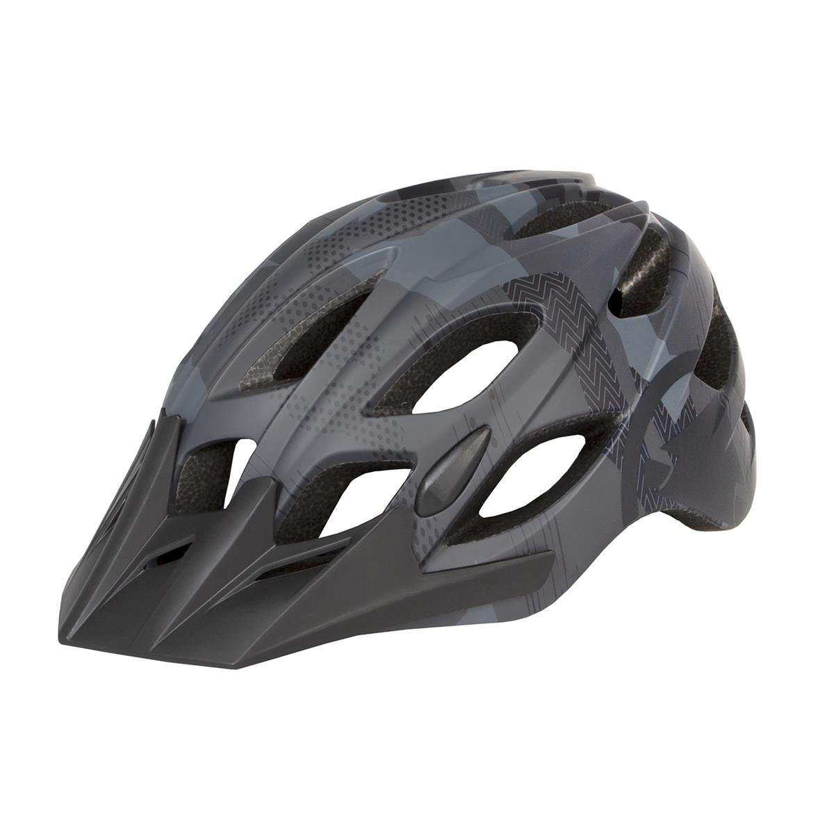 Endura Kids Enduro MTB Helmet Hummvee Camo Gray