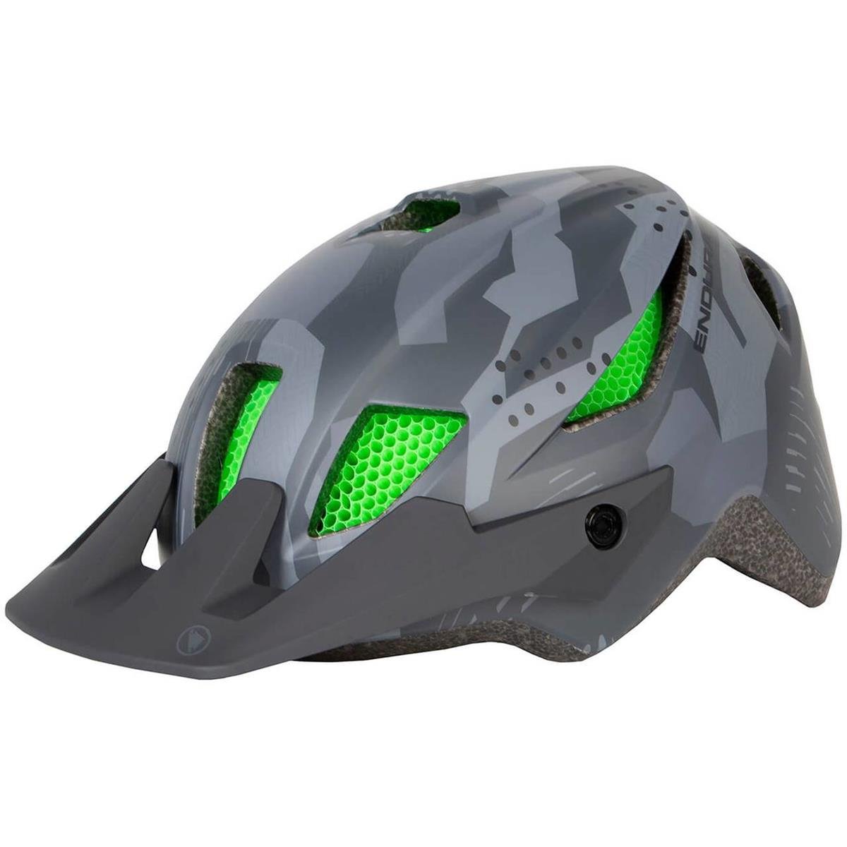 Endura Kids Enduro MTB-Helm MT500 Camo Grau