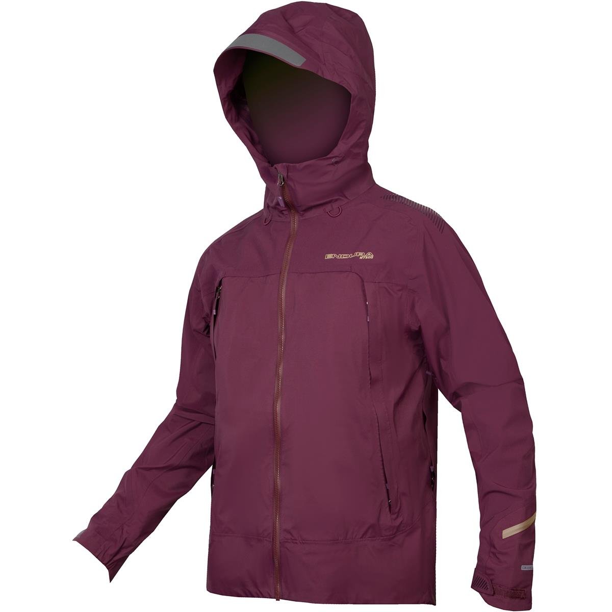 Endura MTB Rain Jacket MT500 Waterproof II Aubergine