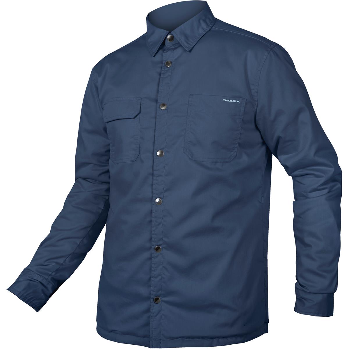 Endura Shirt Long Sleeve Hummvee Shacket Ink Blue