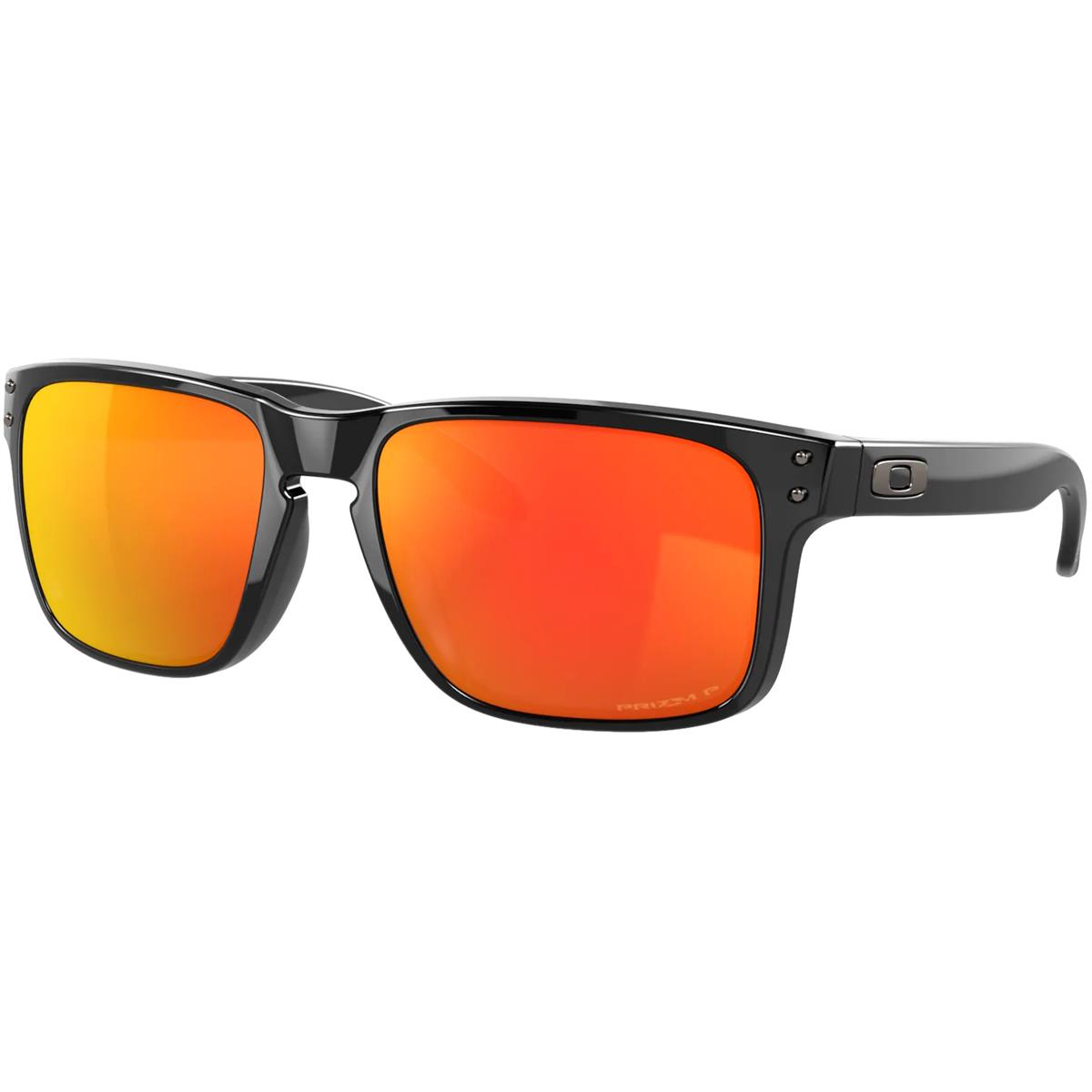 Oakley Sunglasses Holbrook Polished Black/Prizm Ruby Polarized