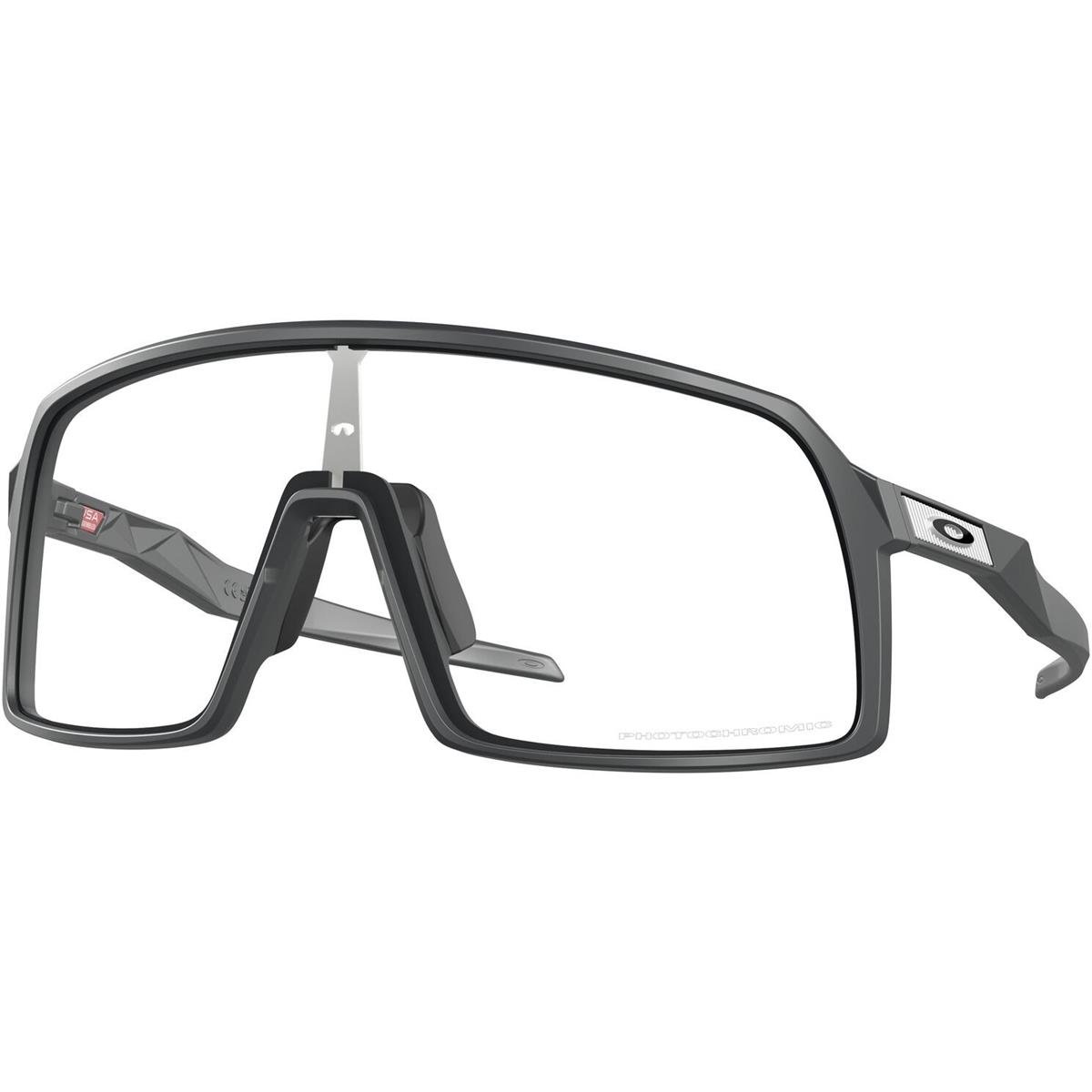 Oakley MTB Sport Glasses Sutro Matte Carbon/ Clear Photochromic