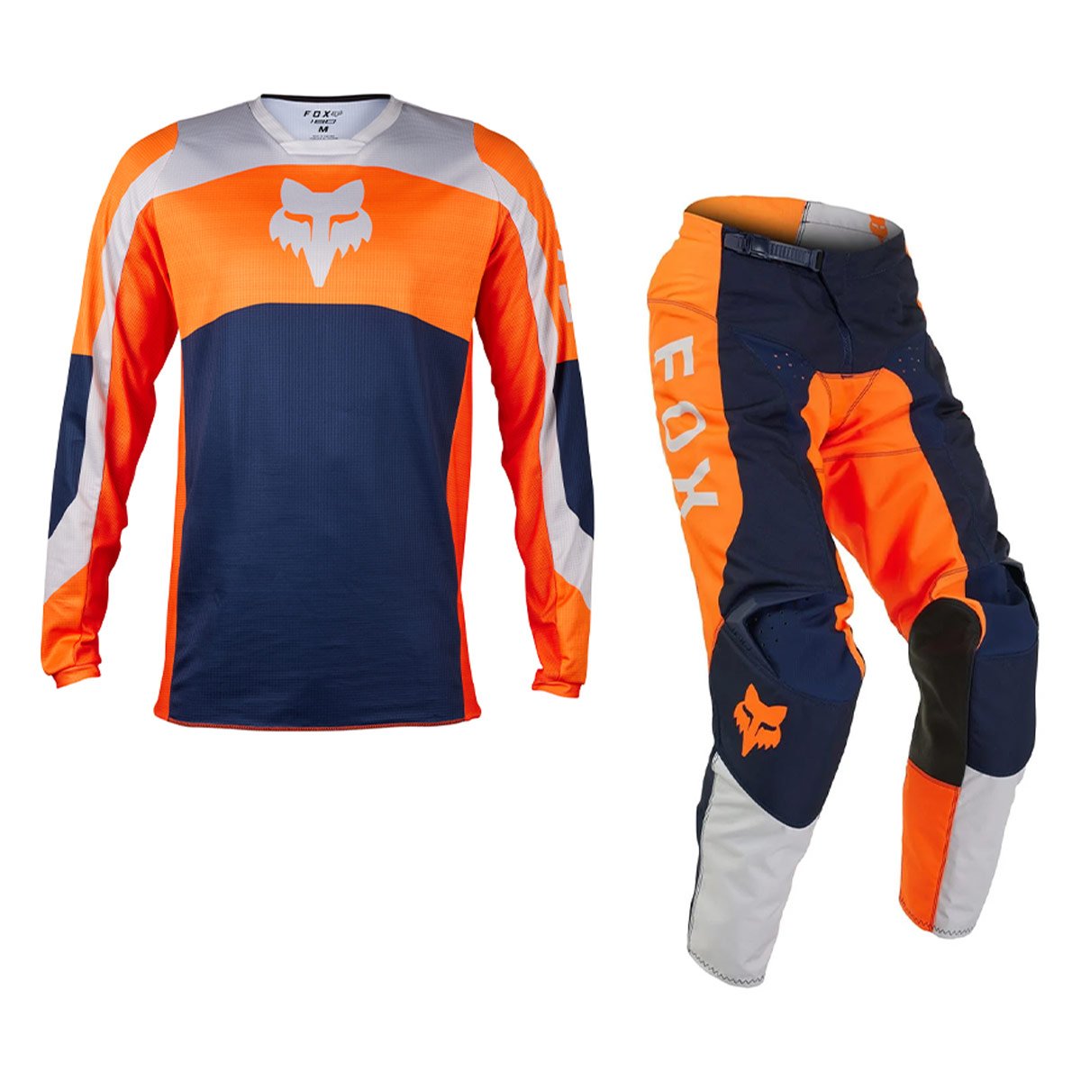 Fox MX Gear Kit 180 Set: 2 pieces, Nitro - Extended Size - Flo Orange