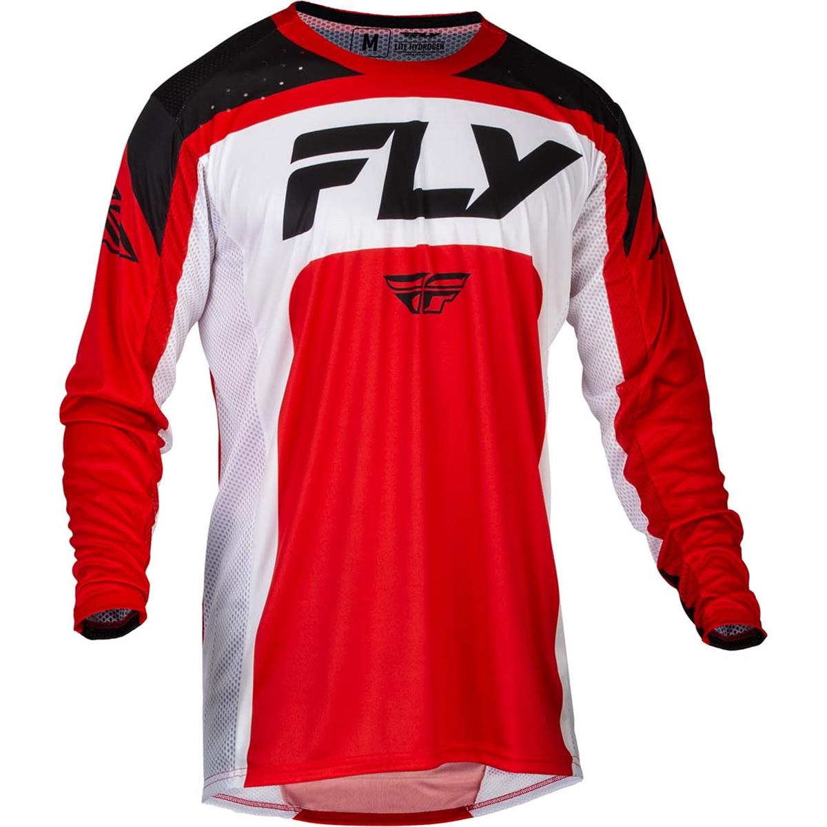 Fly Racing MX Jersey Lite BOA Rot/Weiß/Schwarz