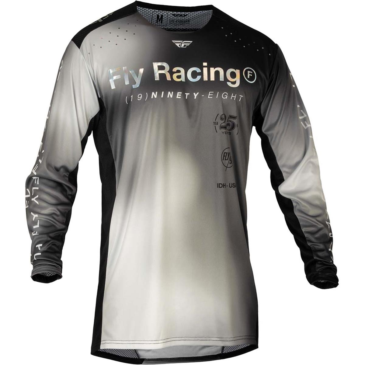 Fly Racing MX Jersey Lite BOA Light Gray/Black