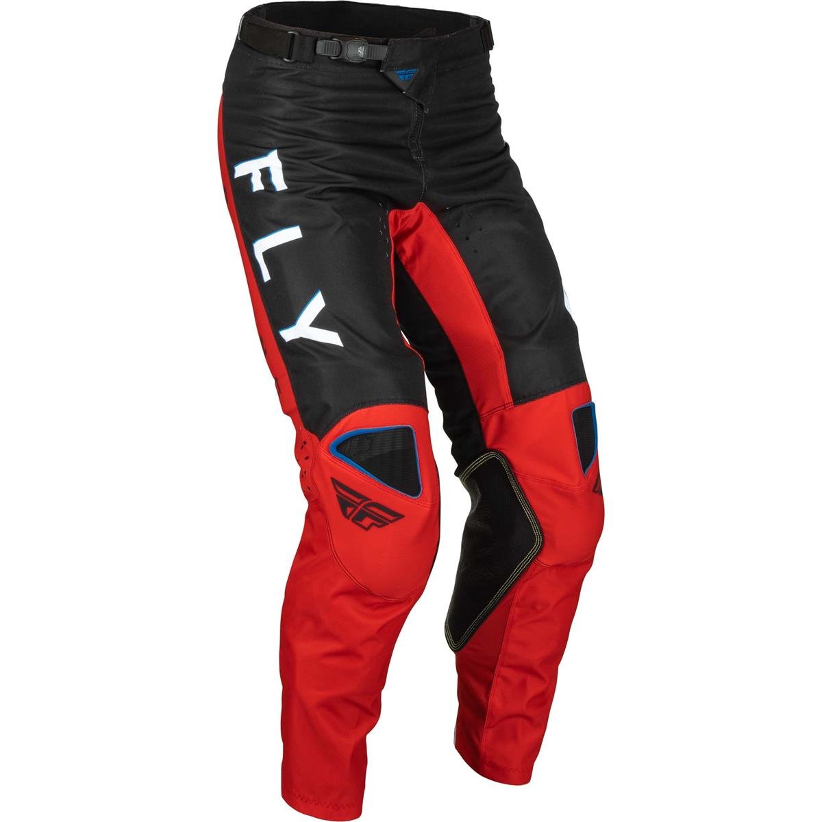 Fly Racing Pantaloni MX Kinetic Kore - Rosso/Grigio