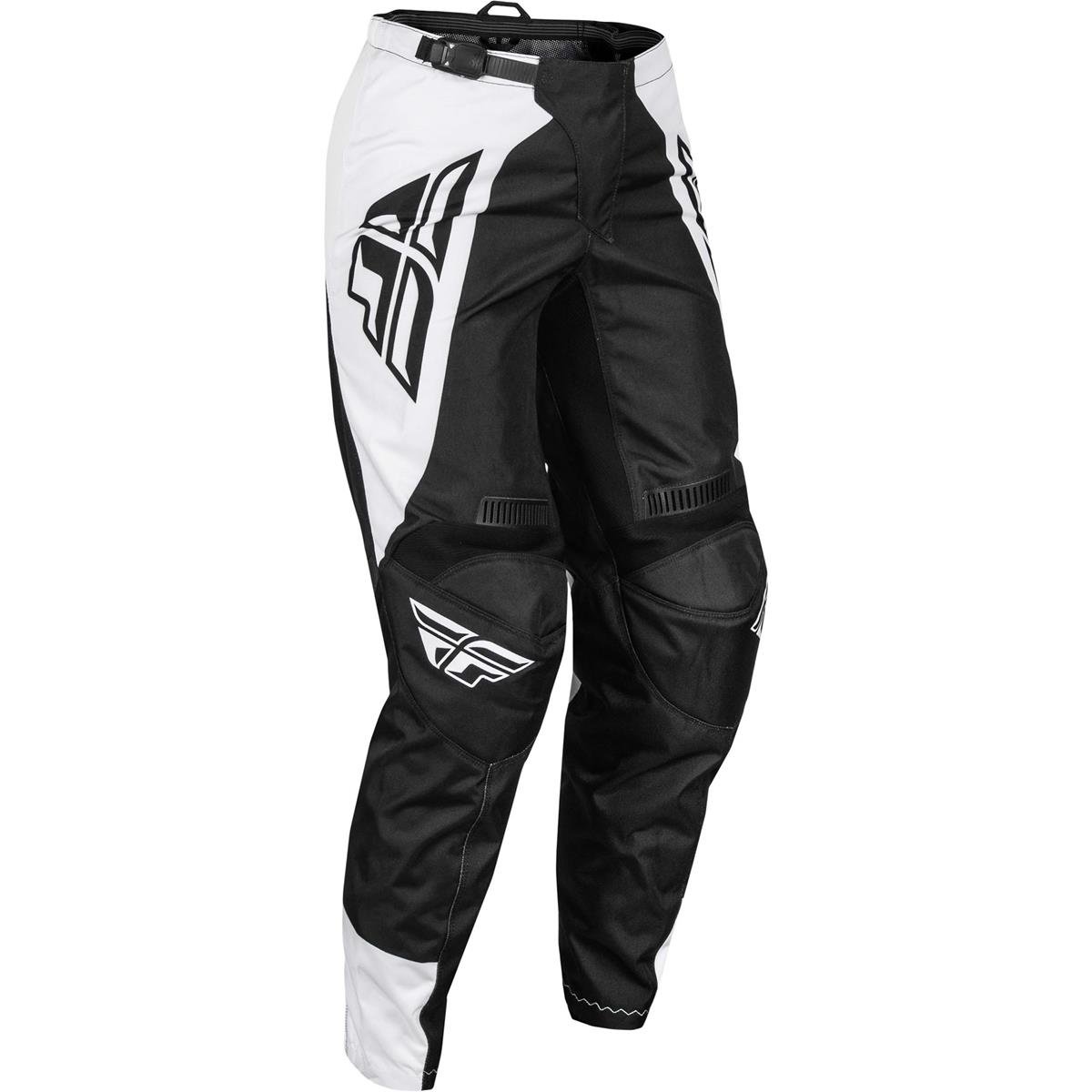 Fly Racing Girls MX Pants F-16 Black/White