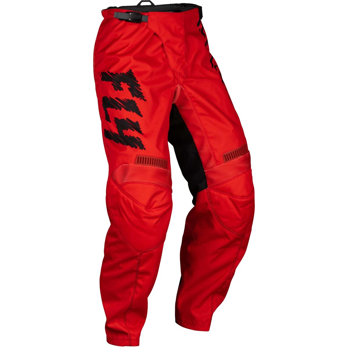 Fly Racing Pantalon MX pour Enfants F-16 Youth Rouge/Noir