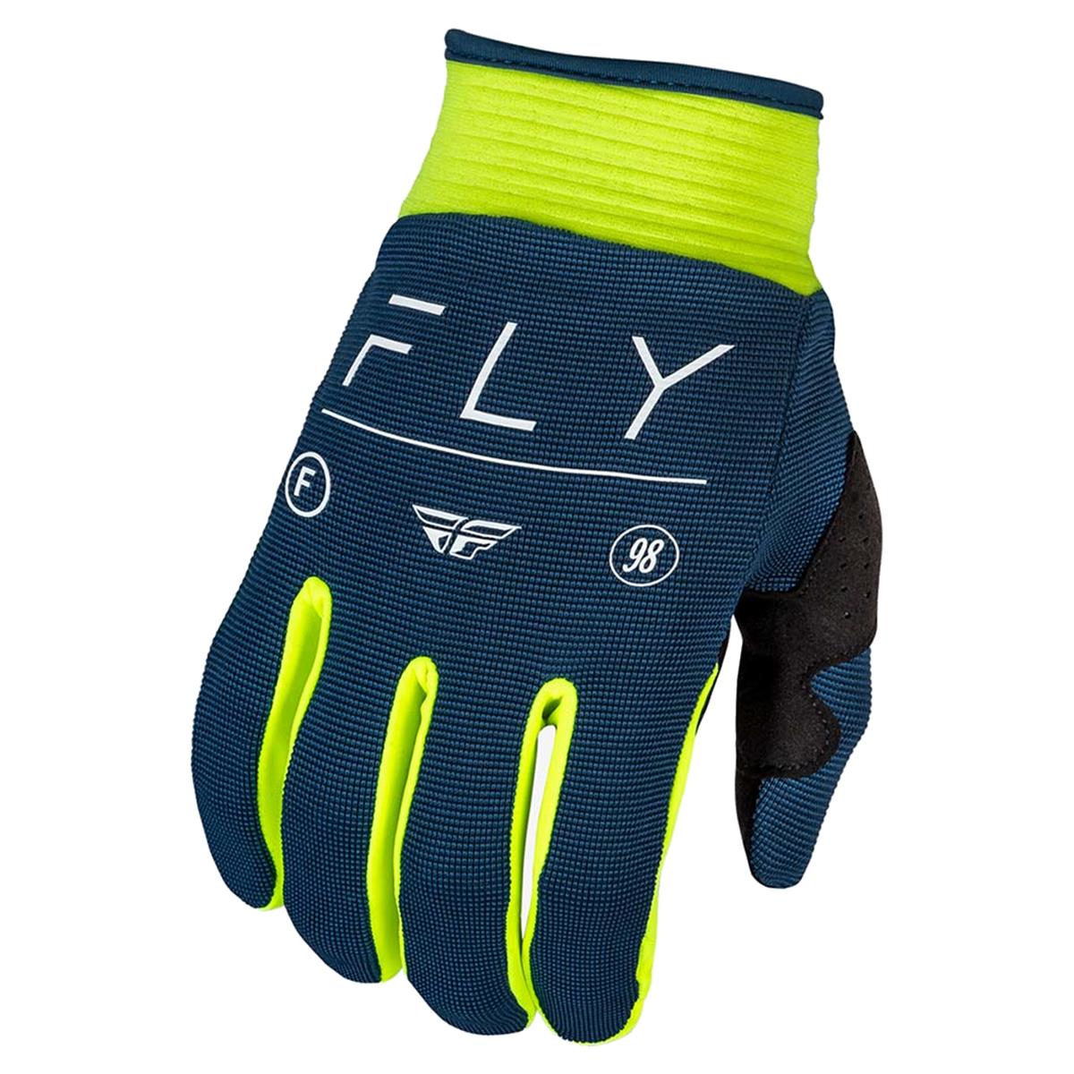 Fly Racing Gloves F-16 Navy/Hi-Vis