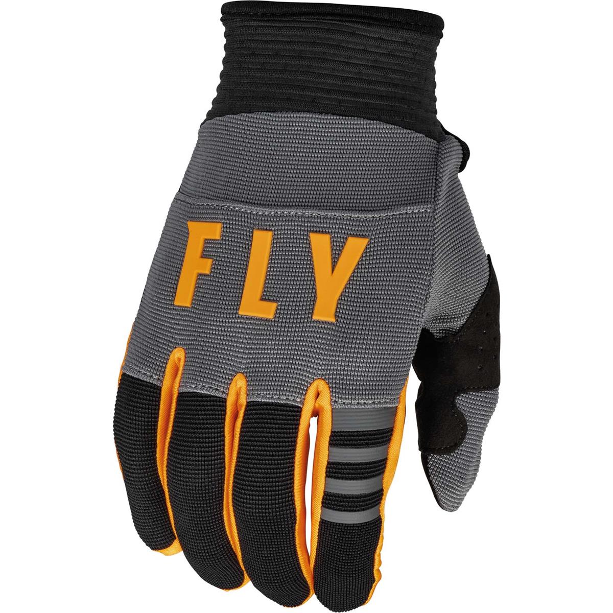 Fly Racing Handschuhe F-16 Dunkelgrau/Schwarz/Orange