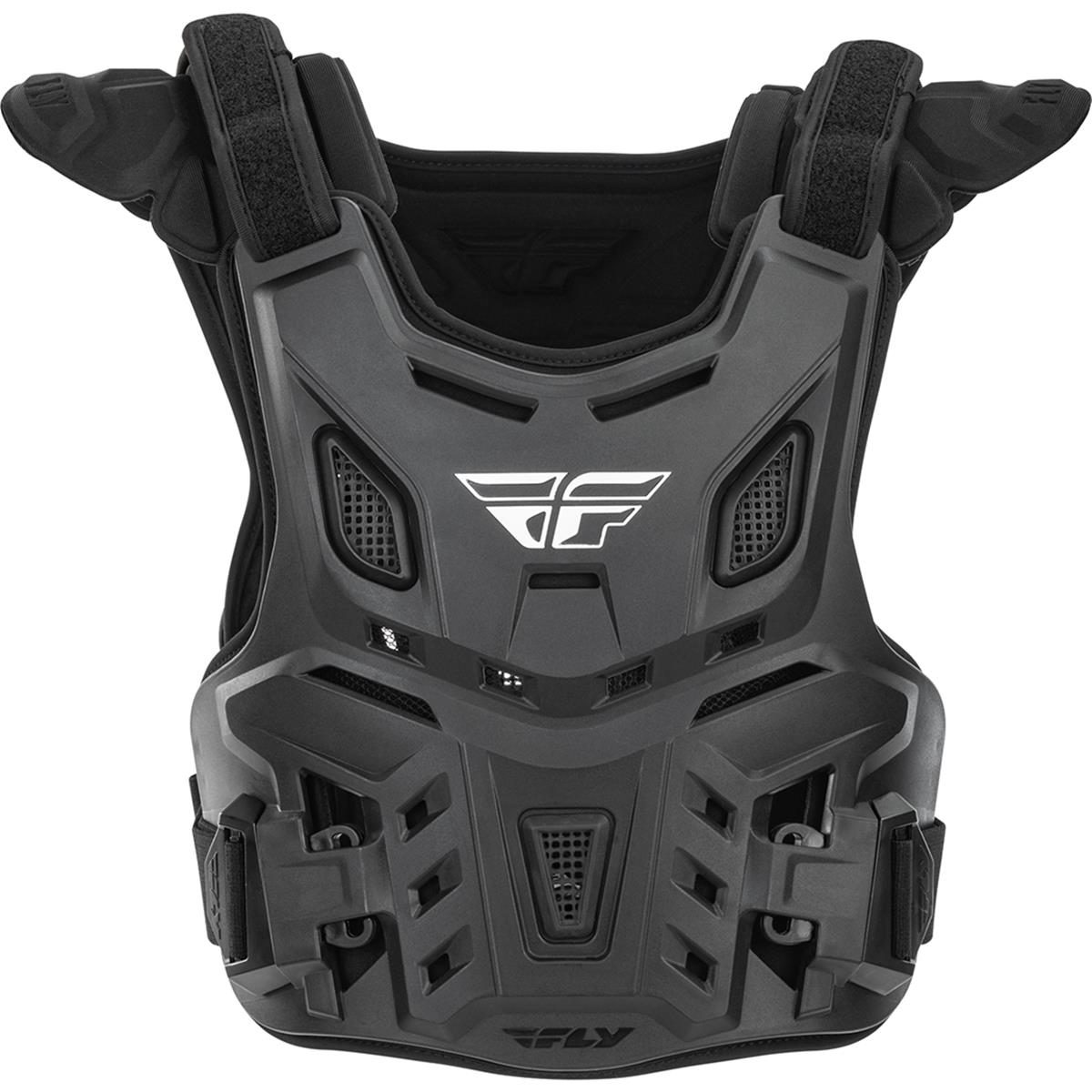 Fly Racing Kids Chest Protector Revel Race Black