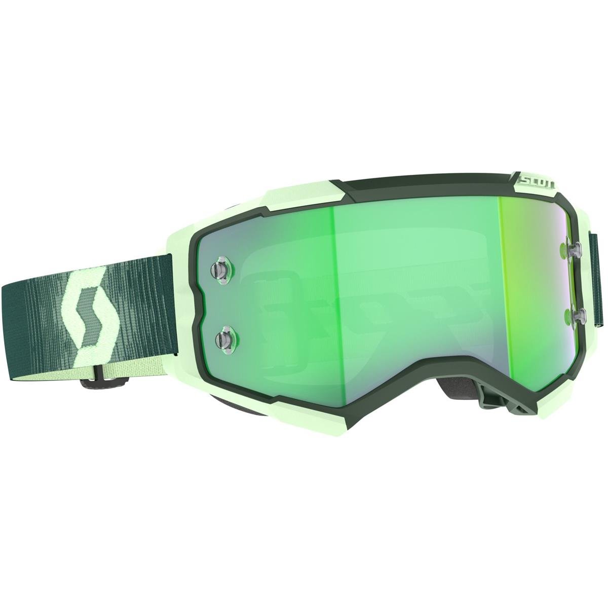 Scott Goggle Fury Dark Green/Mint Green - Green Chrome Works