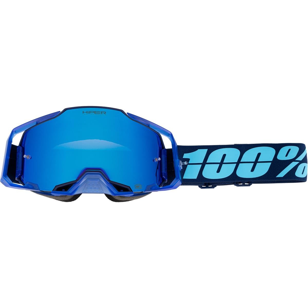 100% Goggle Armega Coupe - Hiper Mirror Blue, Anti Fog