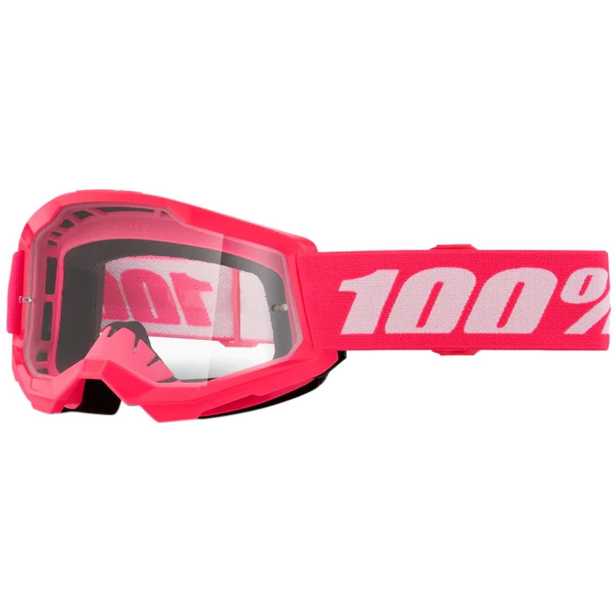 100% Bimbo Maschera Strata Gen. 2 Pink - Clear, Anti-Fog
