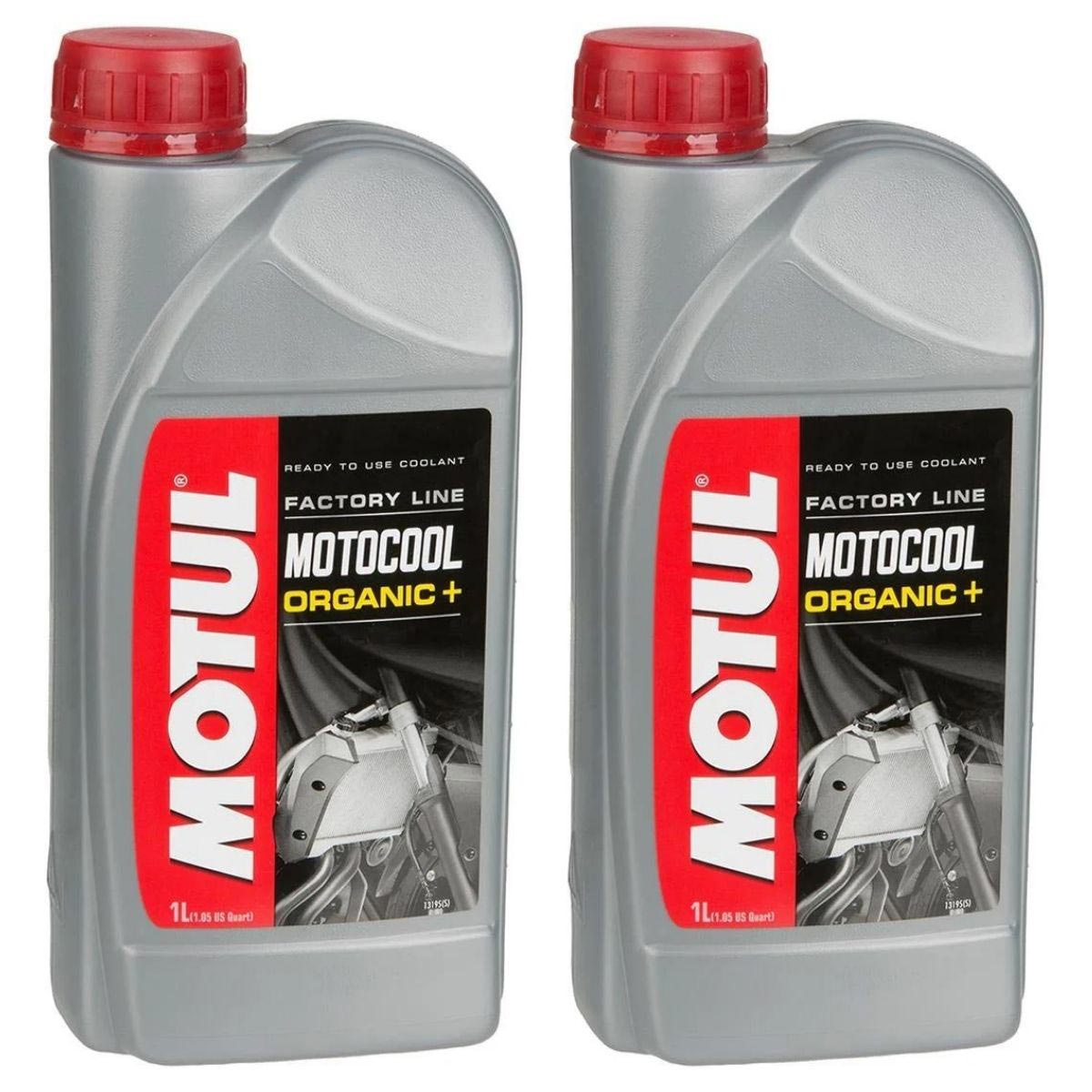 Motul Liquide de Refroidissement Factory Line Motocool Set de 2, 1 L chacun