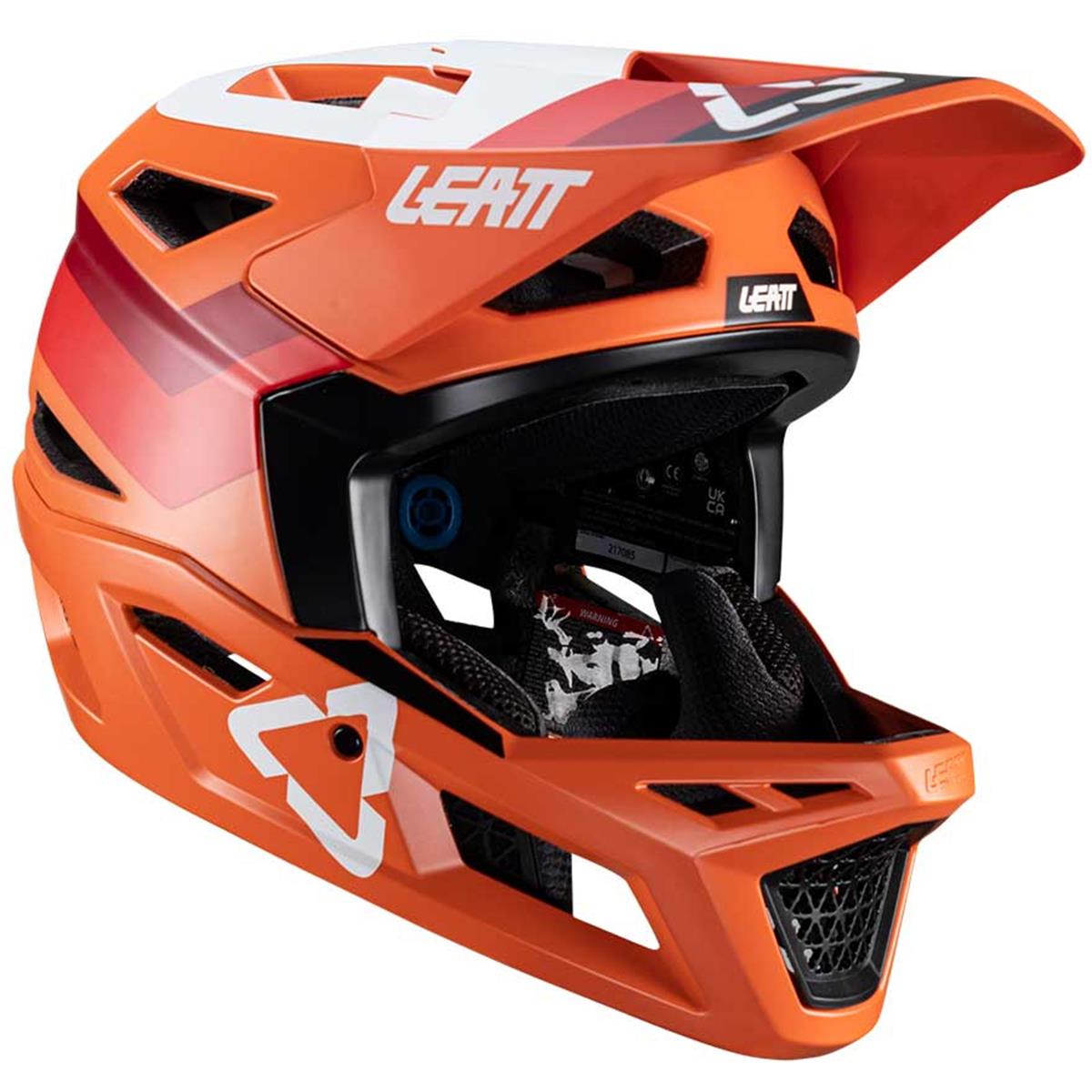 Leatt Downhill MTB-Helm 4.0 Gravity Flame
