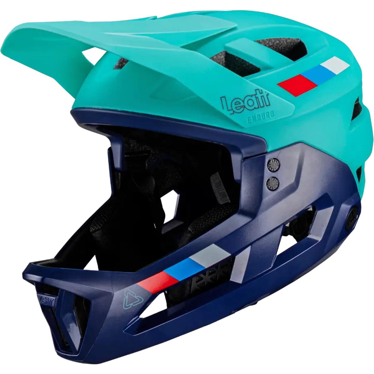 Leatt Kids Downhill MTB-Helmet 2.0 Enduro Aqua