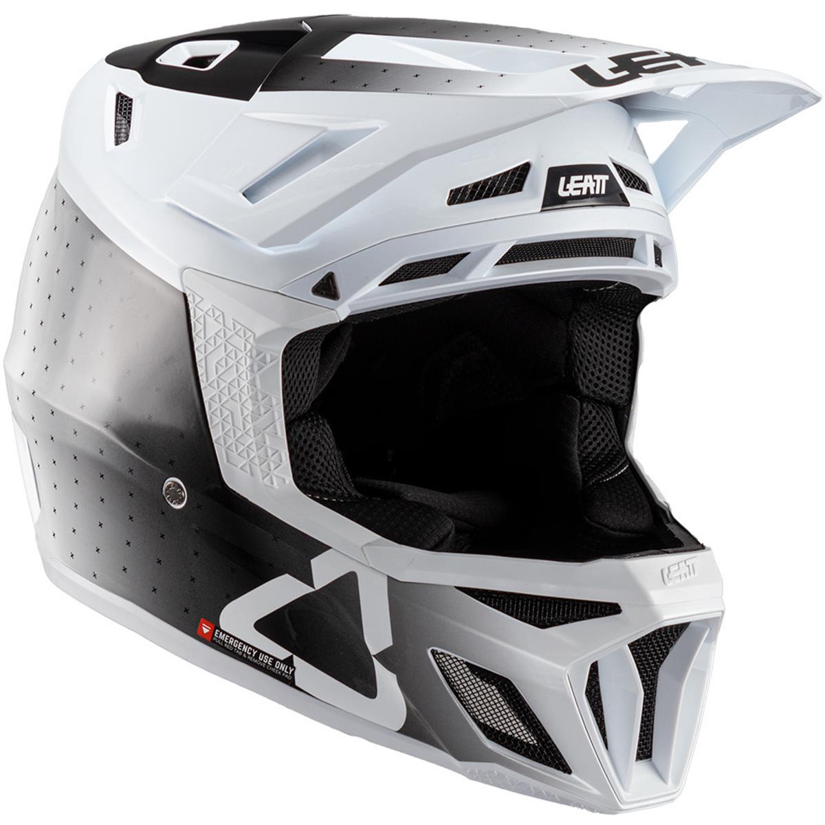 Leatt Downhill MTB-Helm 8.0 Gravity Composite Weiß