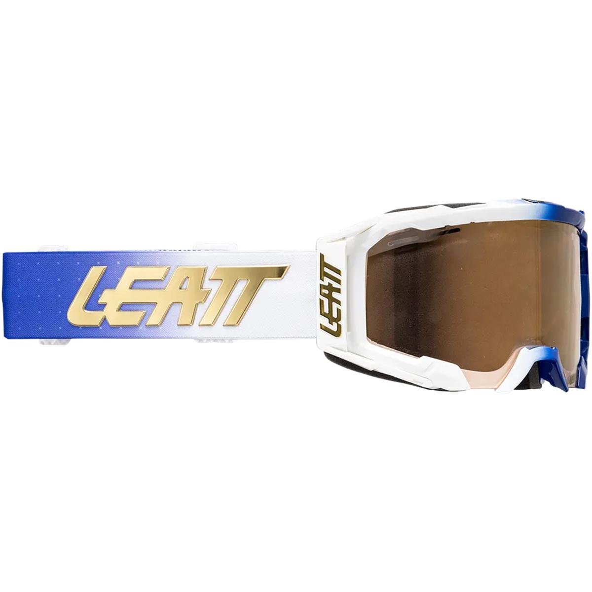 Leatt Crossbrille Velocity 5.0 IRIZ UltraBlue Bronze UC