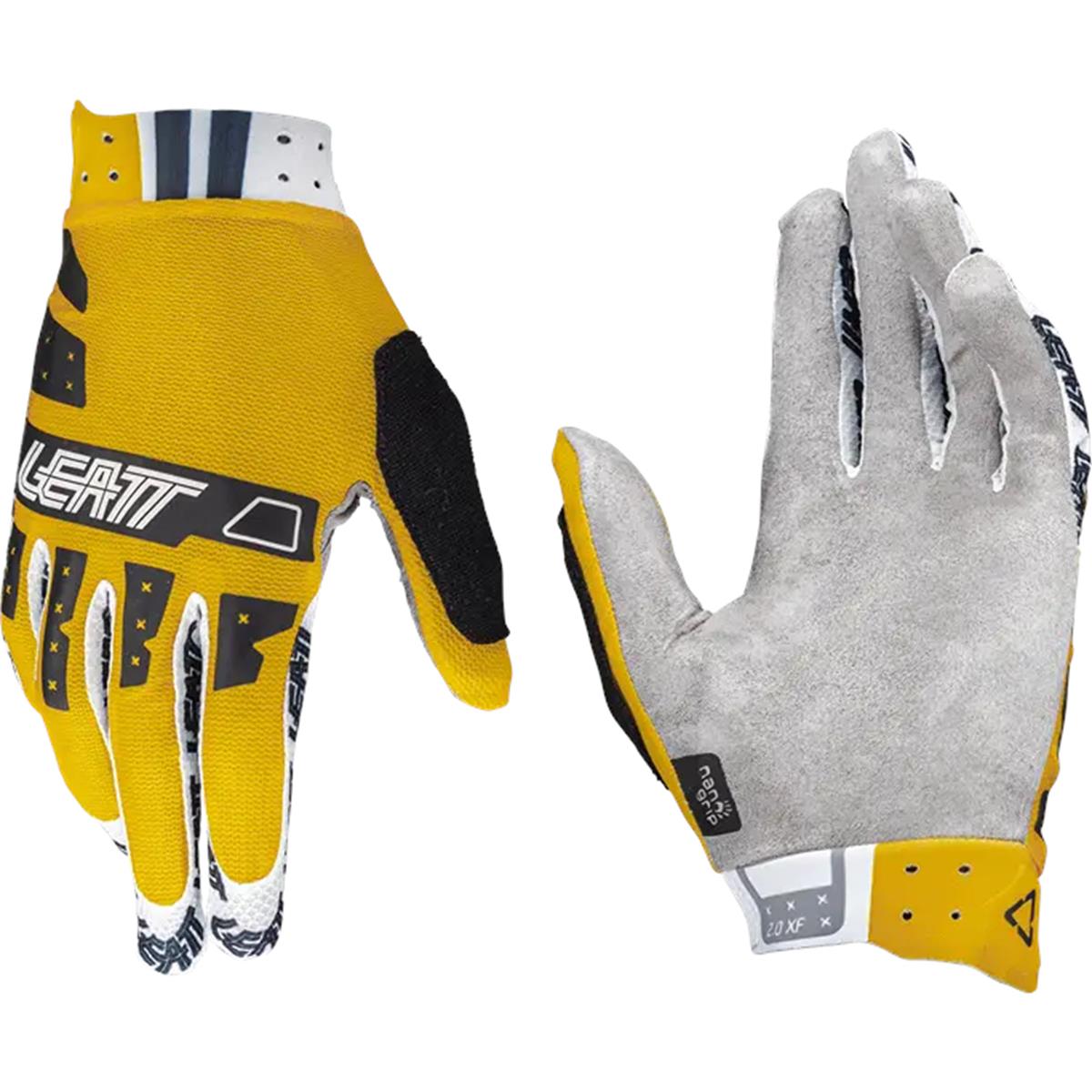 Leatt MTB Gloves 2.0 X-Flow Gold