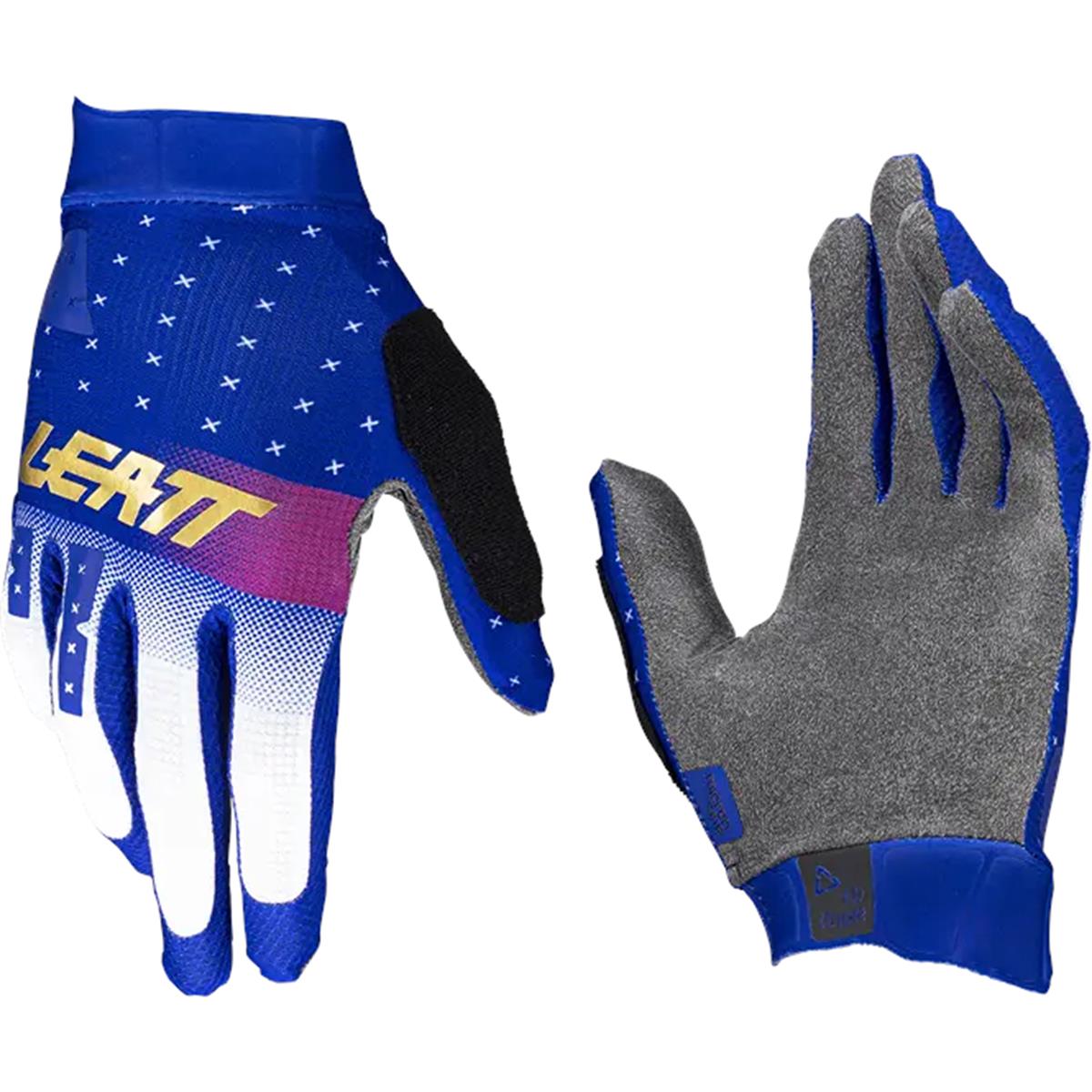 Leatt MTB Gloves 1.0 GripR Ultra Blue