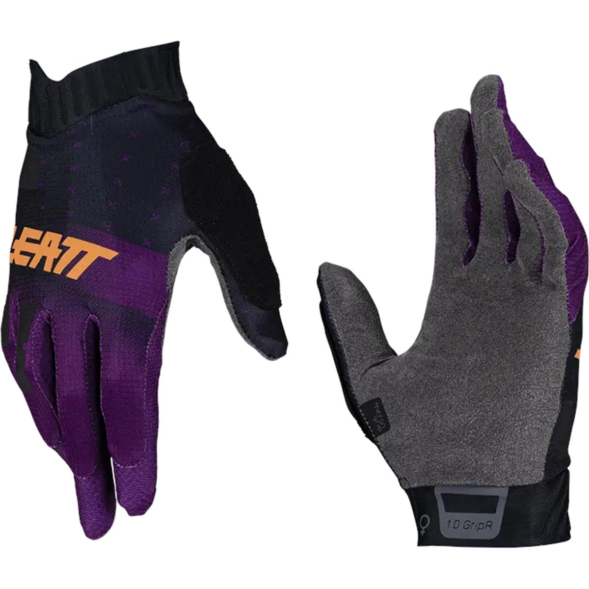 Leatt Girls MTB-Handschuhe 1.0 GripR Lila