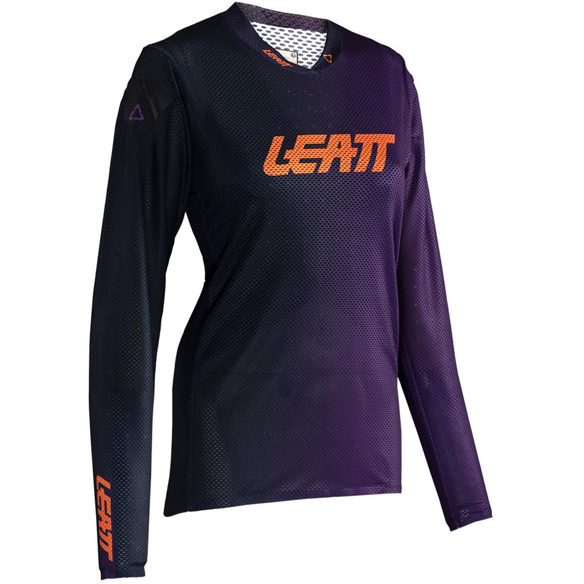 Leatt Girls MTB-Jersey Langarm Gravity 4.0 Lila