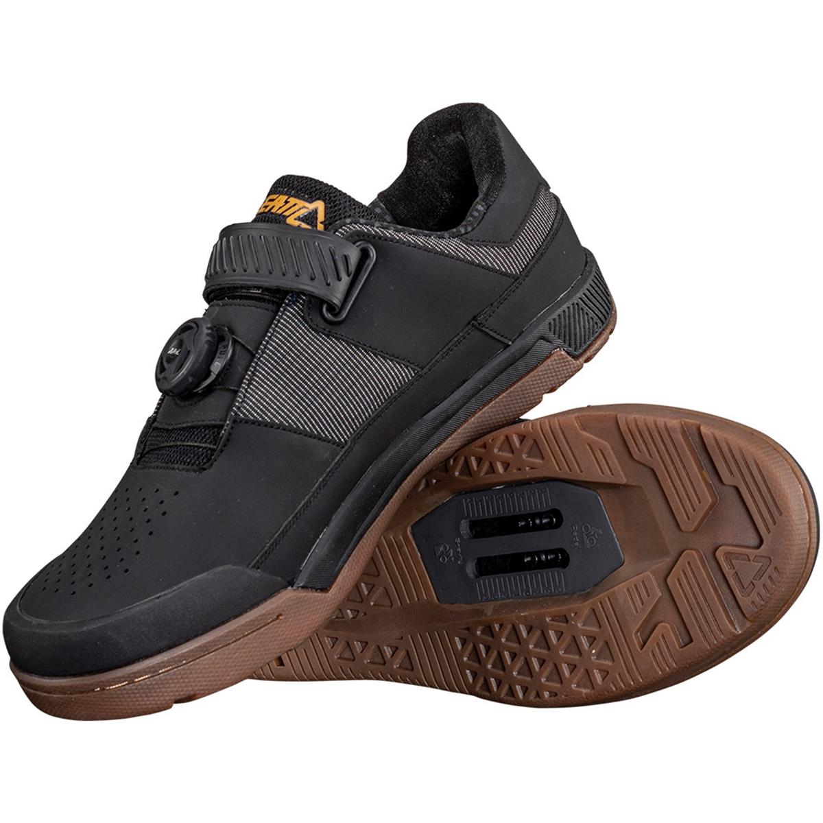 Leatt MTB Shoes 5.0 Clip Pro Black