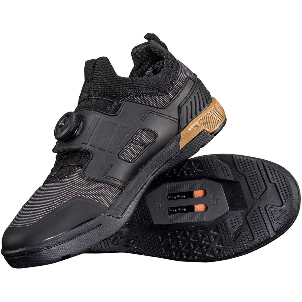 Leatt MTB Shoes 5.0 HydraDri Clip Pro Black