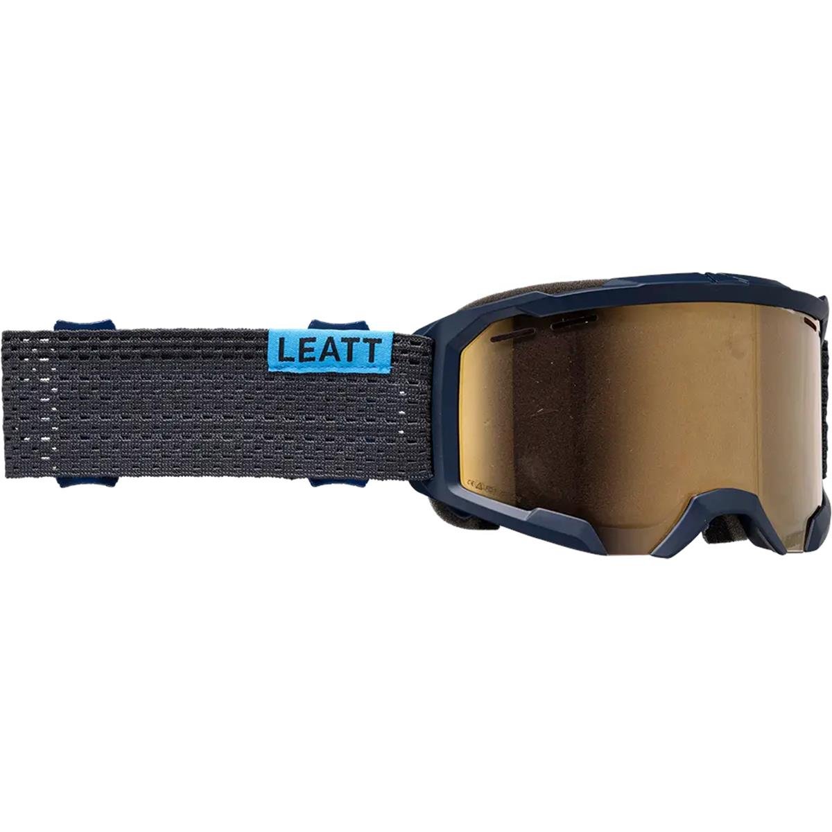 Leatt Goggle Velocity 4.0 X-Flow IRIZ Blue Bronz UC