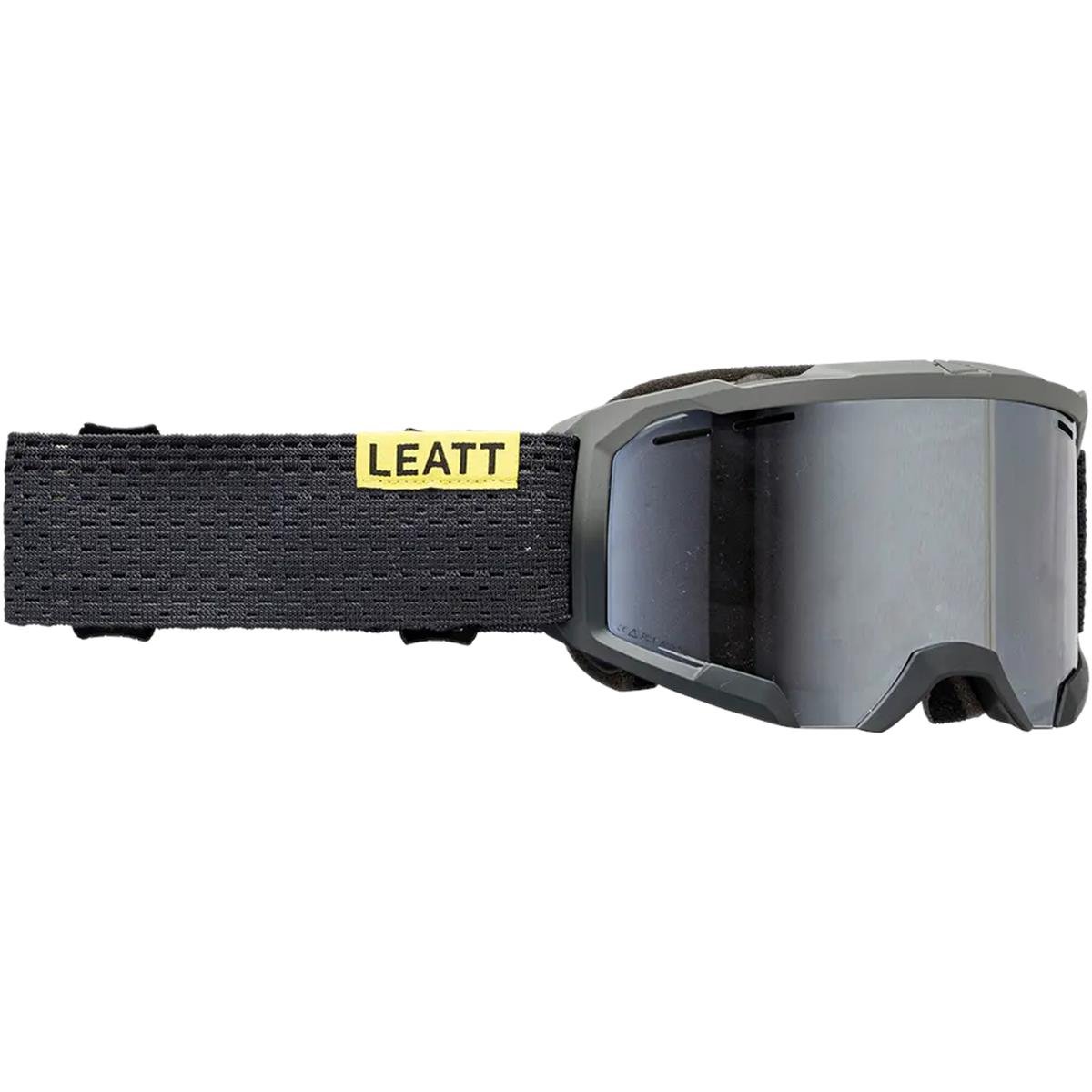 Leatt Crossbrille Velocity 4.0 X-Flow IRIZ Granite Silver - Iriz
